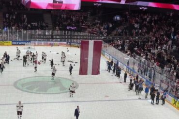 2023 IIHF ICE HOCKEY WORLD CHAMPIONSHIP | Latvia voittaa MM pronssia @ Nokia Arena, #Finland