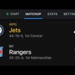 The Winnipeg Jets vs New York Rangers STATEMENT Game