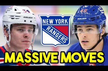 New York Rangers Have BIG DECISIONS To Make THIS OFFSEASON With Their YOUNG PLAYERS!
