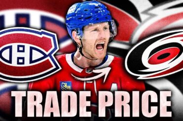 HABS TRADE PRICE REVEALED FOR MARTIN NECAS (Montreal Canadiens, Carolina Hurricanes News)