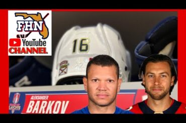 Kyle Okposo, Kevin Stenlund Talk Barkov Return to Florida Panthers, Game 3 of Cup Finals at Edmonton