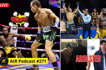 AtR Podcast #271  | Cobbs Defeats Broner / Ryan Garcia Arrested / Davis vs. Martin & Matias vs. Paro