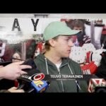 Teuvo Teravainen speaks to the media recapping the 2023-2024 season / 18.05.2024