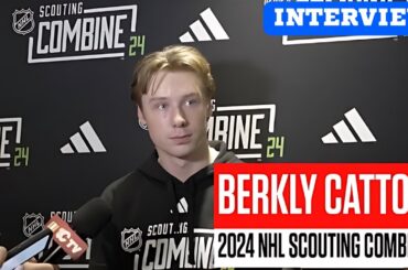 NHL Combine 2024: Berkly Catton interview