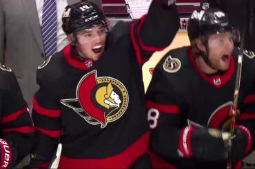 2/25/21  Erik Gudbranson Lifts The Senators To A 2 Goal Lead In The First Frame Of This Game