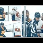 NHL FIGHT: Jarred Tinordi vs Tom Wilson | Bruins vs Capitals