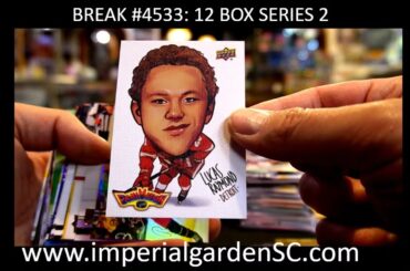 BREAK #4533 : 12 BOX 2023-24 #upperdeck SERIES 2 HOBBY NHL HOCKEY BOX CASE BREAK