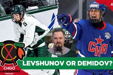 Artyom Levshunov or Ivan Demidov? We Ask Adam Kimelman of NHL.com | CHGO Blackhawks