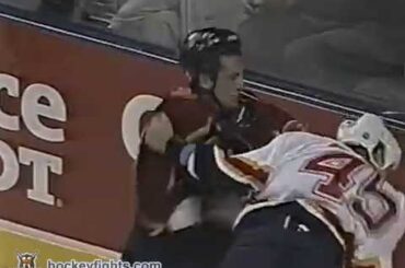 Pascal Rheaume vs Brad Ference Oct 21, 2002