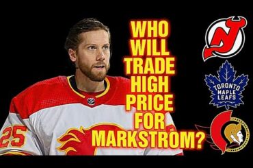 3 Teams In On Jakob Markstrom! High Asking Price Revealed for The NJ Devils, Leafs & Senators!