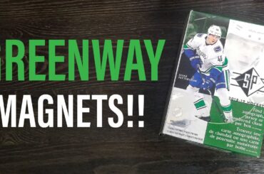 We're Jordan Greenway Magnets... | 18/19 SP Hockey Blaster Box Break #3