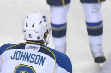 Erik Johnson scores in his own Goal - January 26th, 2011