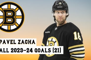 Pavel Zacha (#18) All 21 Goals of the 2023-24 NHL Season