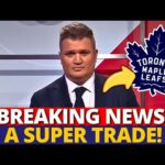 URGENT! LEAFS MAKING A BIG MOVE IN THE NHL! SURPRISED THE FANS! MAPLE LEAFS NEWS