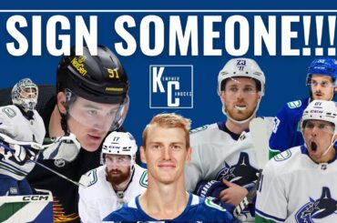 Canucks Please Re-Sign Someone!