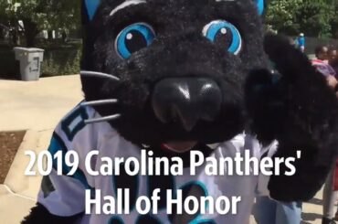 Four Carolina Panthers are inducted into Hall of Honor