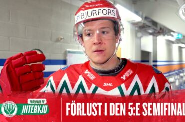 Erik Borg efter semifinal 5:7