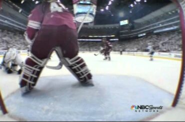 Mike Smith slash on Dustin Brown. Los Angeles Kings vs Phoenix Coyotes Game 2 5/15/12 NHL Hockey