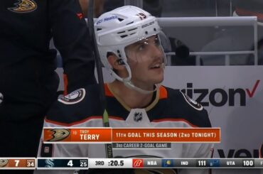 Troy Terry 13 Game Point Streak (Anaheim Ducks first ever meeting with the Seattle Kraken)