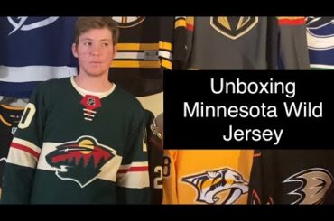 Unboxing Minnesota Wild Jersey