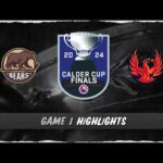 AHL Highlights: 2024 Calder Cup Finals Game 1