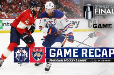 Gm 5: Oilers @ Panthers 6/18 | NHL Highlights | 2024 Stanley Cup Final
