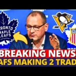 ANNOUNCED NOW! 2 TRADES FOR THE LEAFS! NHL MOVEMENTS! MAPLE LEAFS NEWS