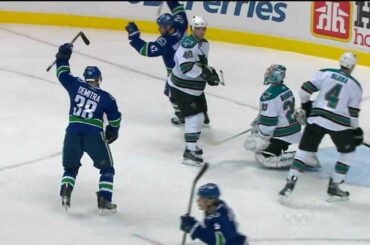 Canucks Vs Sharks - Alex Edler 1-0 - 03.18.10 - HD