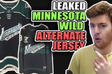 Minnesota Wild ALTERNATE JERSEY Prototypes!!