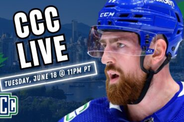 CANUCKS EXTEND FILIP HRONEK (LIVESTREAM) - June 18, 2024