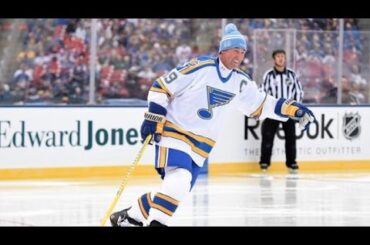 St. Louis Blues vs Chicago  Blackhawks Winter Classic Alumni Game Highlights