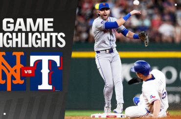 Mets vs. Rangers Game Highlights (6/17/24) | MLB Highlights