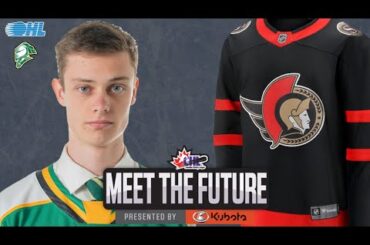 Ben Roger - Ottawa Senators - Meet The Future | NHL Draft Interview Presented by Kubota Canada