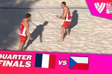 Krou/Gauthier-Rat vs. Perusic/Schweiner - Quarter Finals Highlights Ostrava 2023 #BeachProTour