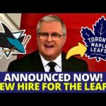 BREAKING! LEAFS MAKING BIG TRADE WITH THE SHARKS! NEW FORWARD ARRIVING IN TORONTO? MAPLE LEAFS NEWS