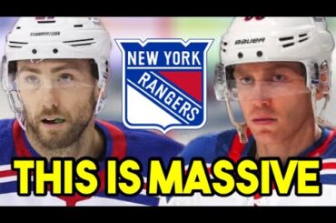 This MOVE Is HUGE For The New York Rangers FREE AGENCY PLANS!