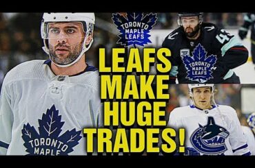 Toronto Maple Leafs ACQUIRE Mark Giordano & Colin Blackwell / Trade Dermott to Vancouver Canucks