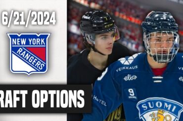 Potential Draft Options For The New York Rangers W/StatBoySteven!