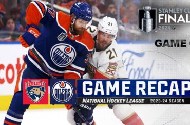 Gm 6: Panthers @ Oilers 6/21 | NHL Highlights | 2024 Stanley Cup Final