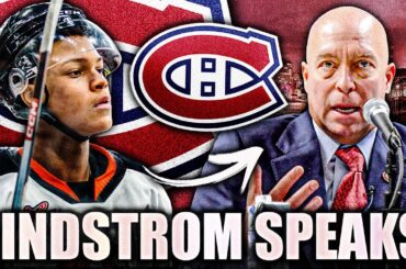 CAYDEN LINDSTROM SPEAKS OUT ON THE HABS AGAIN: IT'S LOOKING REALLY GOOD FOR THE MONTREAL CANADIENS