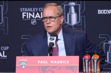 Paul Maurice, Postgame: Florida Panthers Lose Game 6, Stanley Cup Final Going to Game 7 v Oilers