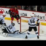 Kings' MacDermid can't handle puck, Flames' Jankowski scores 7th
