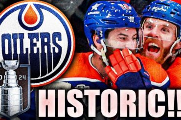 THE EDMONTON OILERS ARE MAKING HISTORY: BLOWOUT WIN IN GAME 6 VS FLORIDA PANTHERS