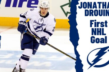 Jonathan Drouin #27 (Tampa Bay Lightning) first NHL goal Oct 24, 2014 (Classic NHL)