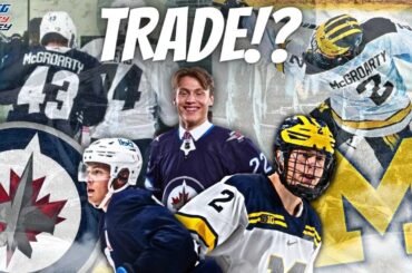 The Winnipeg Jets Are Trade Rutger McGroarty! (NHL News)