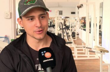 Nino Niederreiter im Sommertraining