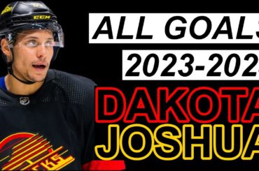 Dakota Joshua All 18 Goals From The 2023-24 Season | Vancouver Canucks