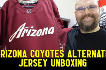 Arizona Coyotes 3rd Jersey Unboxing | Third - Alternate