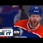 GOTTA SEE IT: Leon Draisaitl Sets Up Warren Foegele With A Perfect Saucer Pass