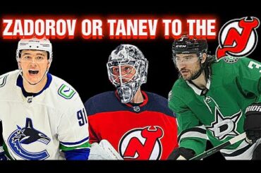 NJ Devils SIGNING Nikita Zadorov or Chris Tanev? Jakob Markstrom Reunion with former Defenseman!